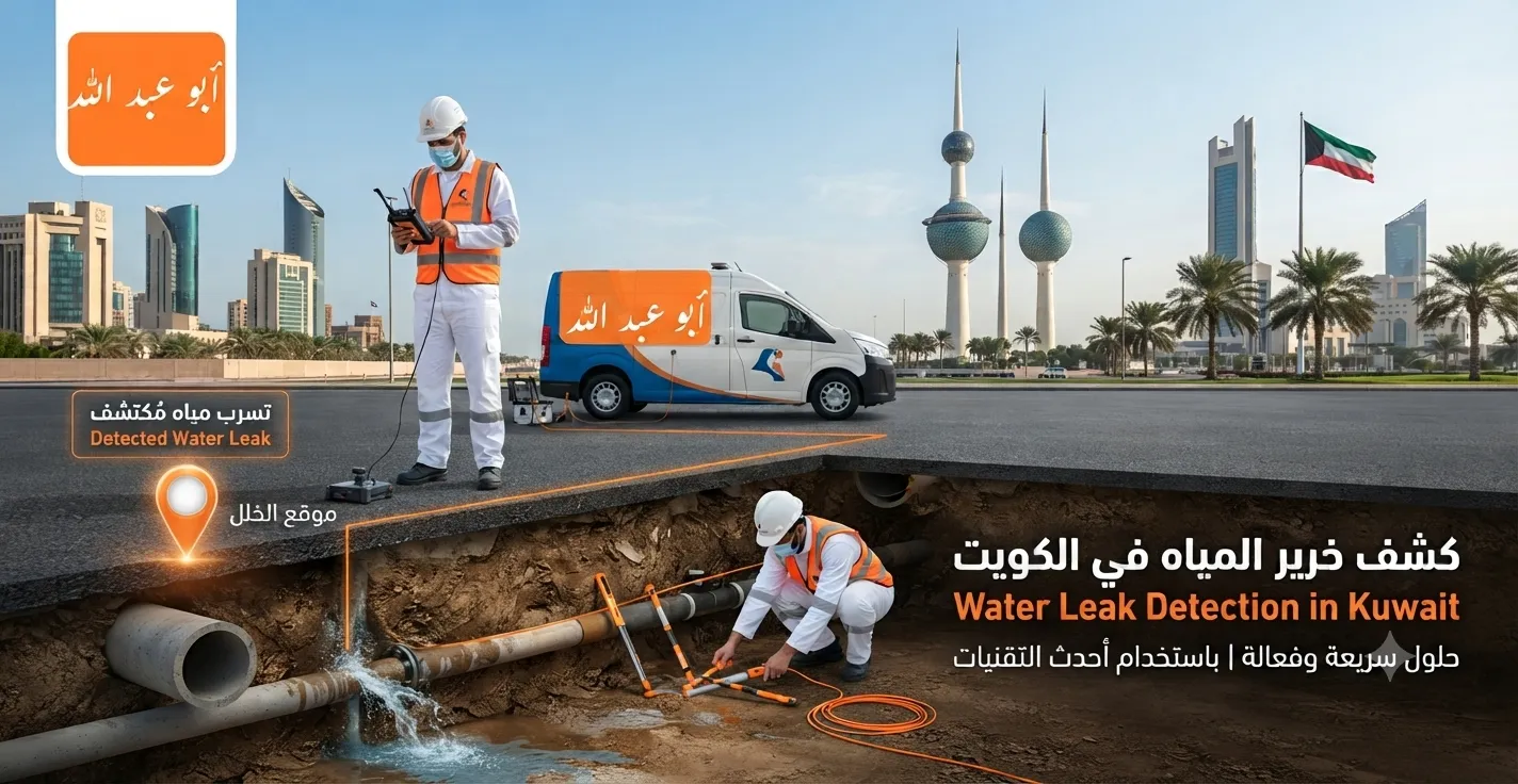 اعلان كشف خرير المياه-new